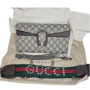 100% Authentic💎gucci supreme dionysus shoulder bag gucci crossbody gucci clutch